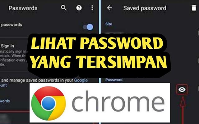 Cara Melihat Password Di Chrome