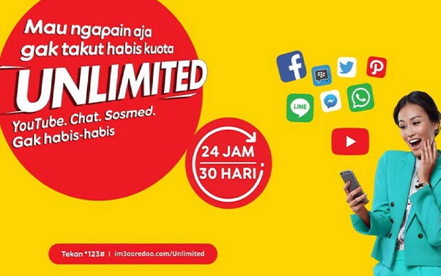 Paket Unlimited Youtube Indosat Murah dan Terbaru