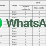 Cara Buat Tabel di WhatsApp Copy Paste Excel ke WA
