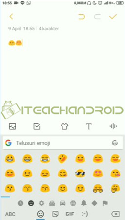 Emoji HP Xiaomi