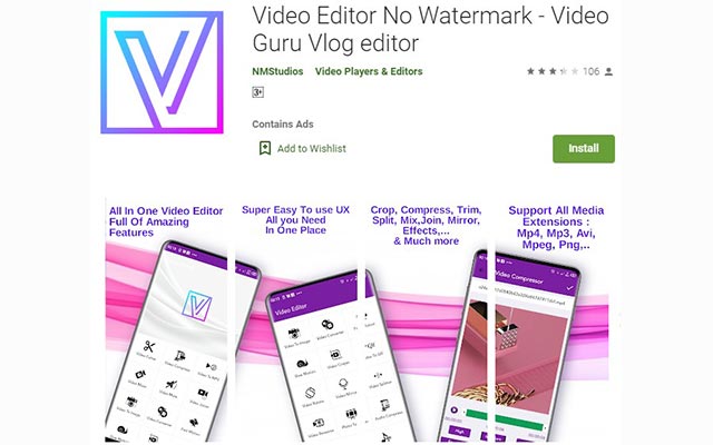 Video Editor No Watermark