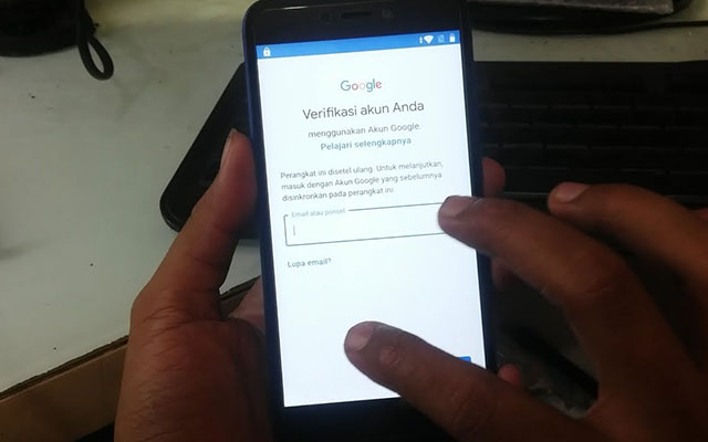 Cara mengatasi verifikasi akun google