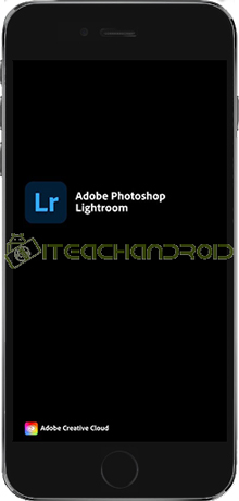buka aplikasi Adobe Lightroom di HP Android
