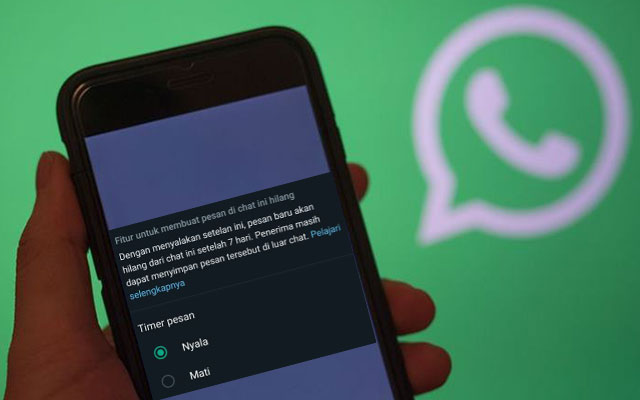 Cara Aktifkan Fitur Hapus Pesan Otomatis WhatsApp