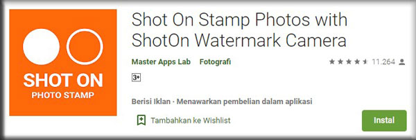 2. Shot On Stamp Photos with ShotOn Watermark Camera