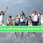Link Grup WhatsApp Remaja Kekinian SMP 1