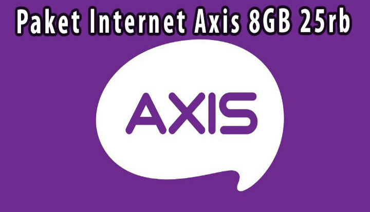 Paket Internet Axis 8GB 25rb
