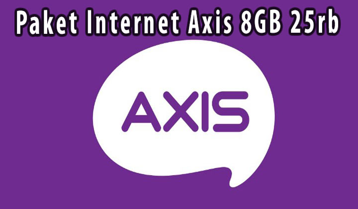 Paket Internet Axis 8GB 25rb