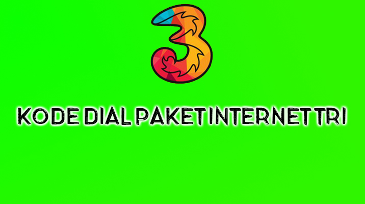 kode dial paket internet tri