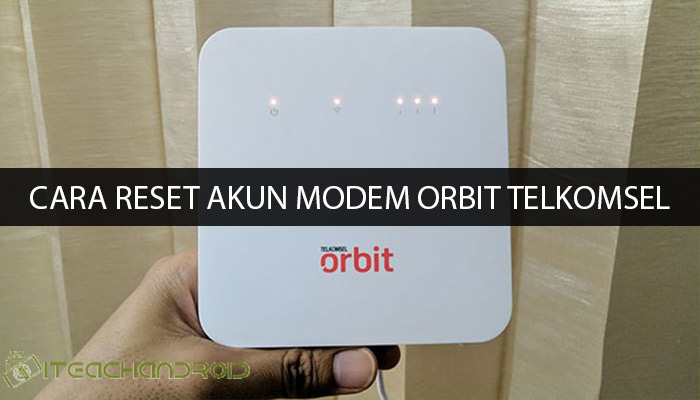 cara reset akun modem orbit telkomsel