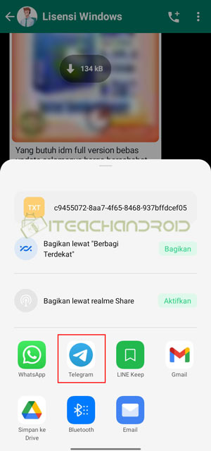 Pindah Chat WhatsApp ke Telegram