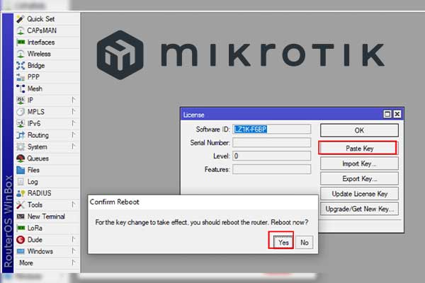 Cara Pasang Mikrotik Full License Level 6 ISO