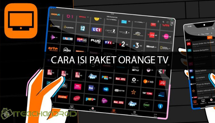 cara isi paket orange tv